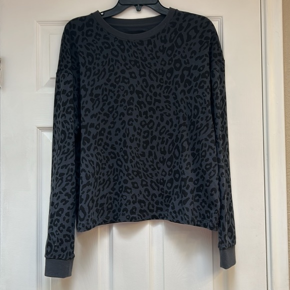Victoria Sport Tops - Victoria Sport Animal Print Crew Neck Sweatshirt-Size M  NWOT